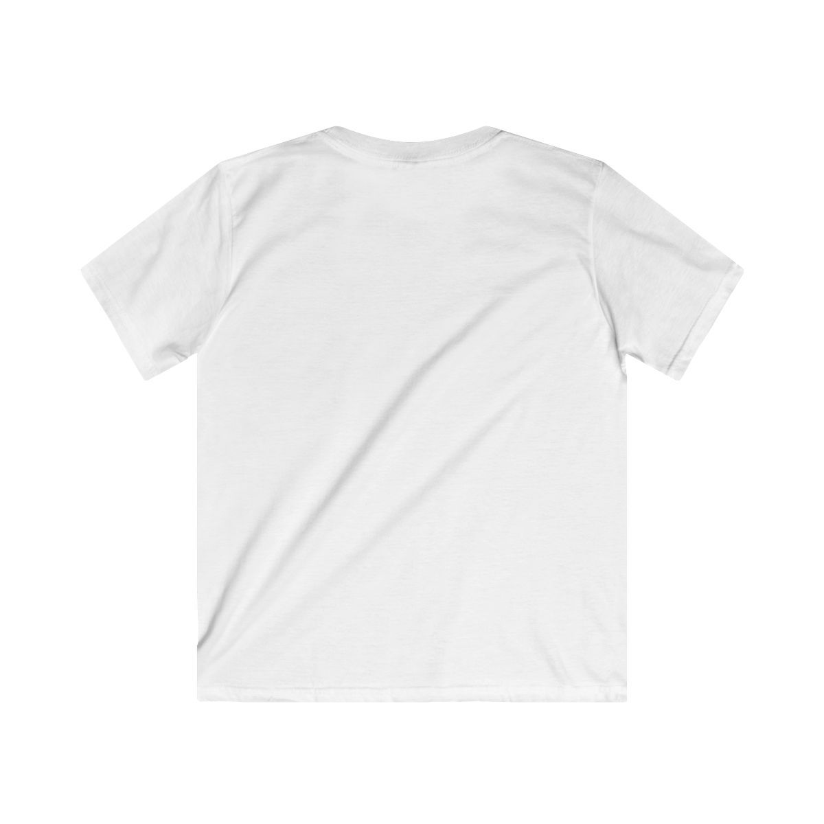 Gold Crown SR Initials Kids Tee | Monogram Crown Shirt Sierra and Rhia English - alternate angle 1, merchandise